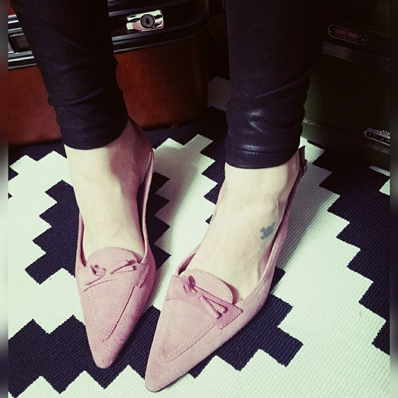 Hillard & Hanson Shoes - Gorgeous, HILLARD & HANSON, pink slingbacks!